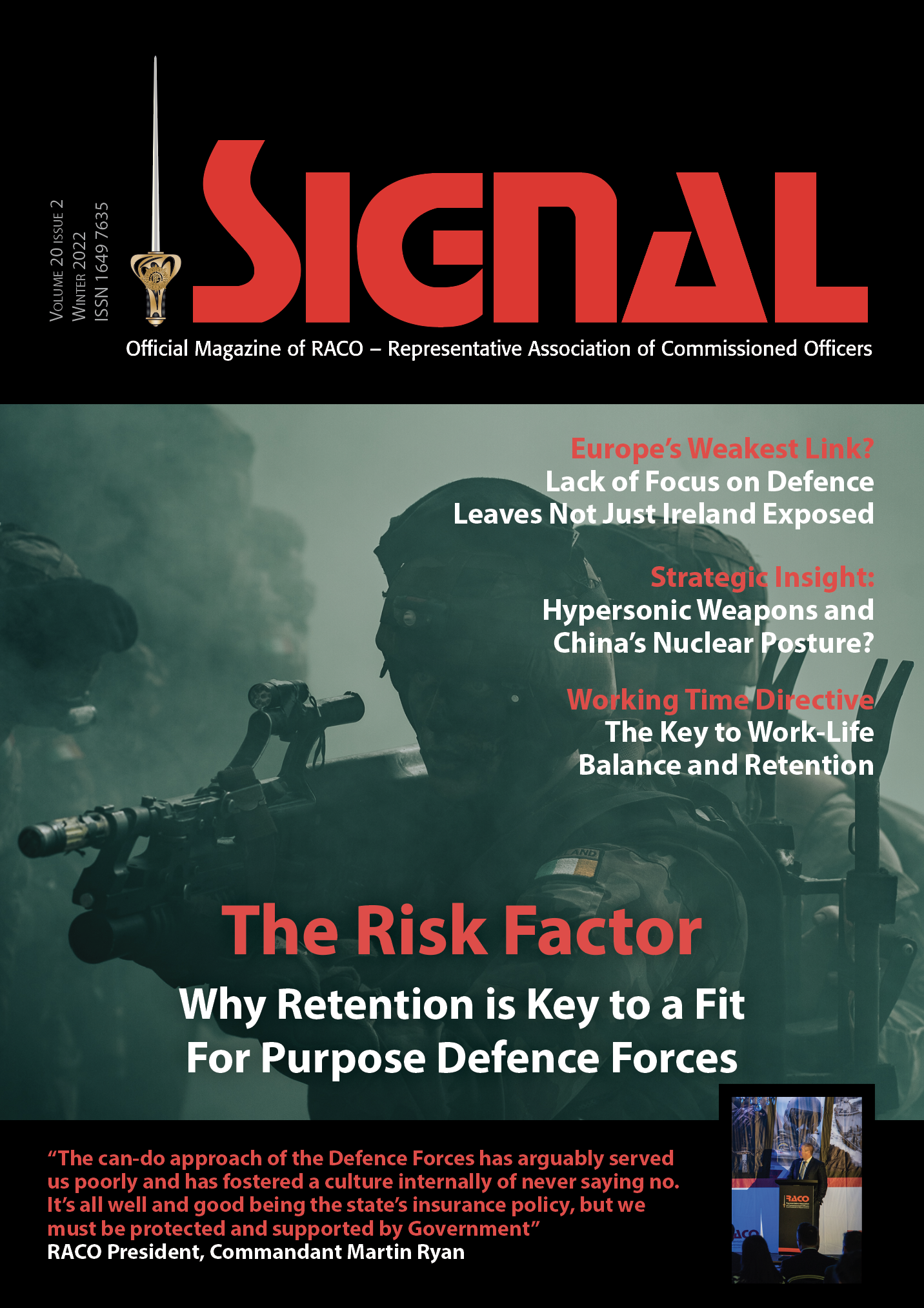 signal Cover Winter 2022